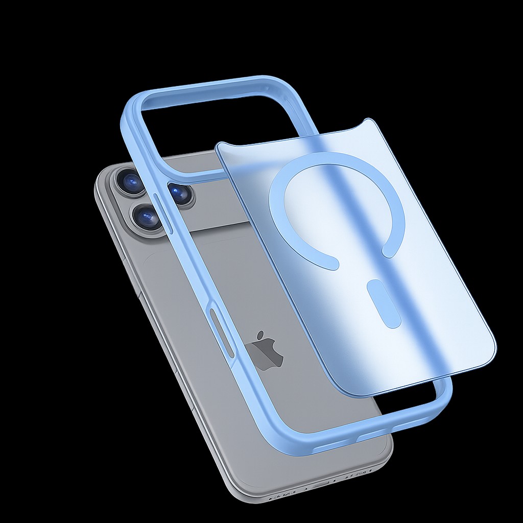 Coque iPhone — Bleu